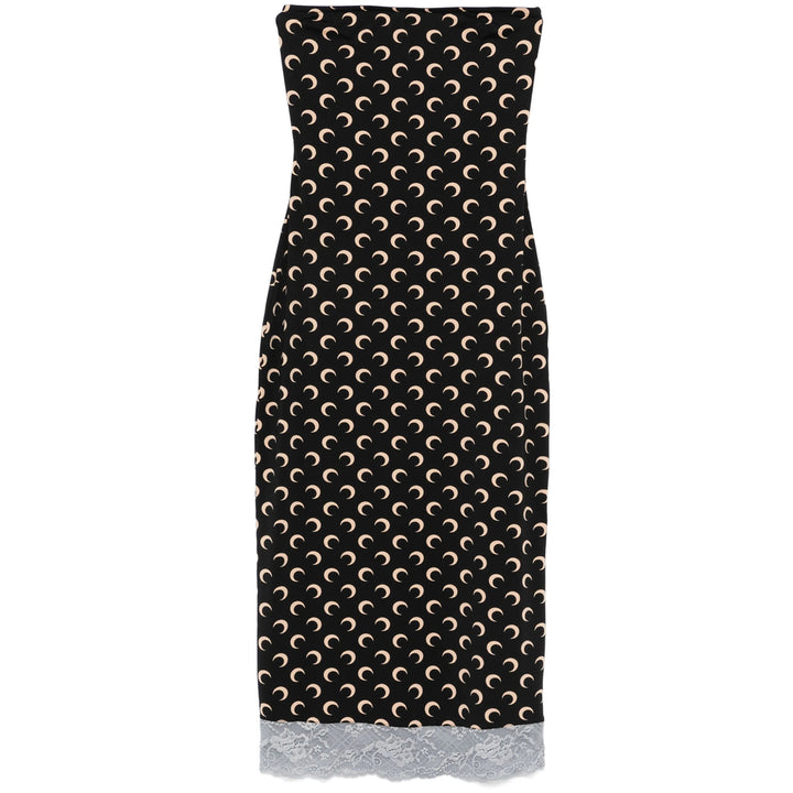 Marine Serre Dresses - Black, Neutral | 318d572d08a25e957745a4f7709a8d305402dc3e