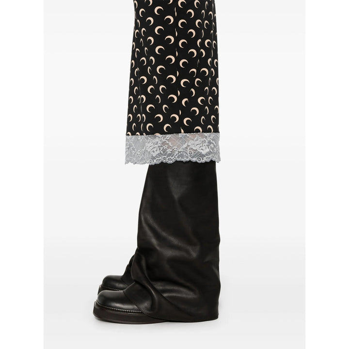 Marine Serre Dresses - Black, Neutral | ca940ba3d6ee7a3ebb8dbc0bc0f97e5a3b2a6d69