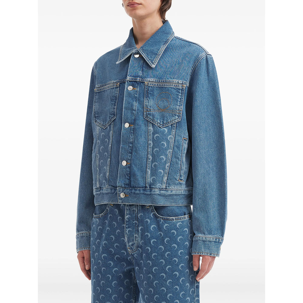 Marine Serre Outerwears - Blue | f0aeb882d5a656d5cc7953b270e4b454226c49b9