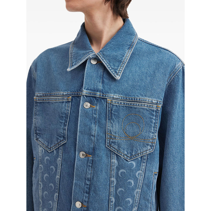 Marine Serre Outerwears - Blue | c34d42e79e2a10d2cfd2cc9607b86f6afde0a950