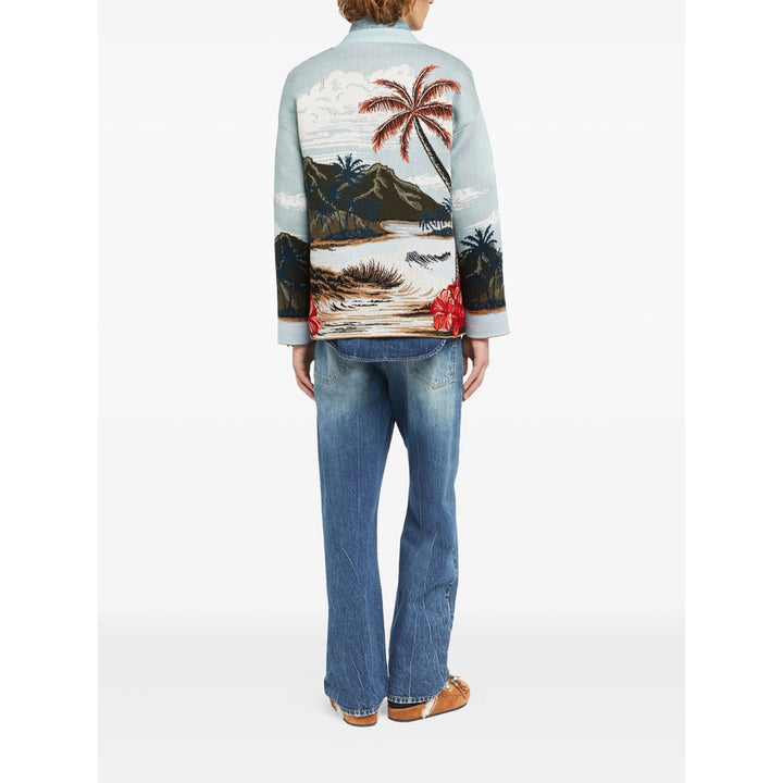 Alanui Sweaters - Blue | 8941a40b5958646e3b508ba072e30d37234cf32c