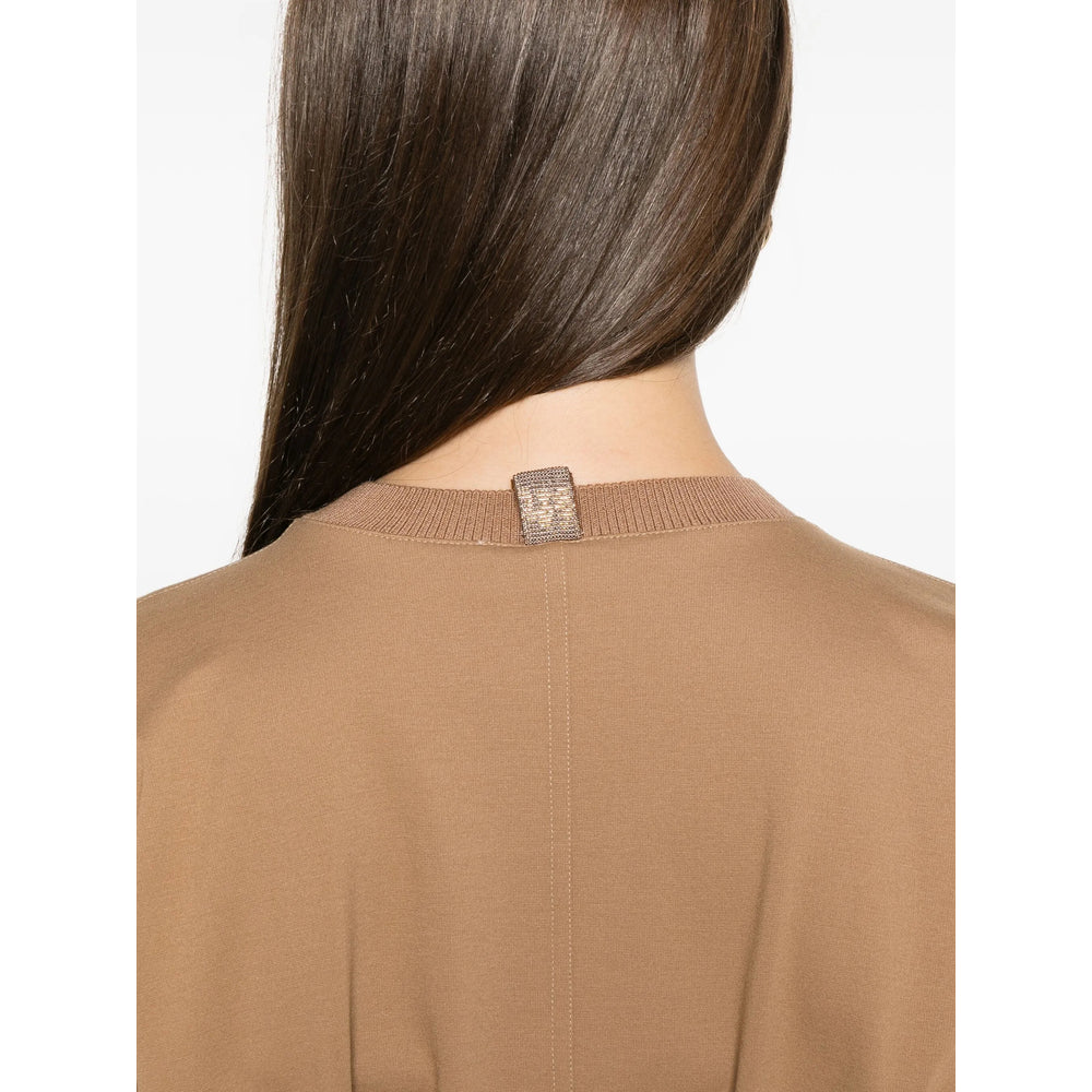 Fabiana Filippi T Shirts - Brown | 532e39f15914e7d88d4b0995f0911029ef116a0d