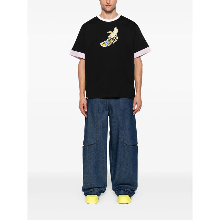 Charles Jeffrey Loverboy T Shirts - Black | 7fa3f1a4dc577126003c26bf394b2e18896ea6d4