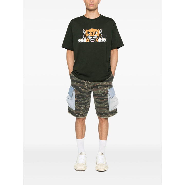 Gallery Dept. Shorts - Green, Brown | bcebb48fed2d496ae4dff2a1eff07362f9c81296