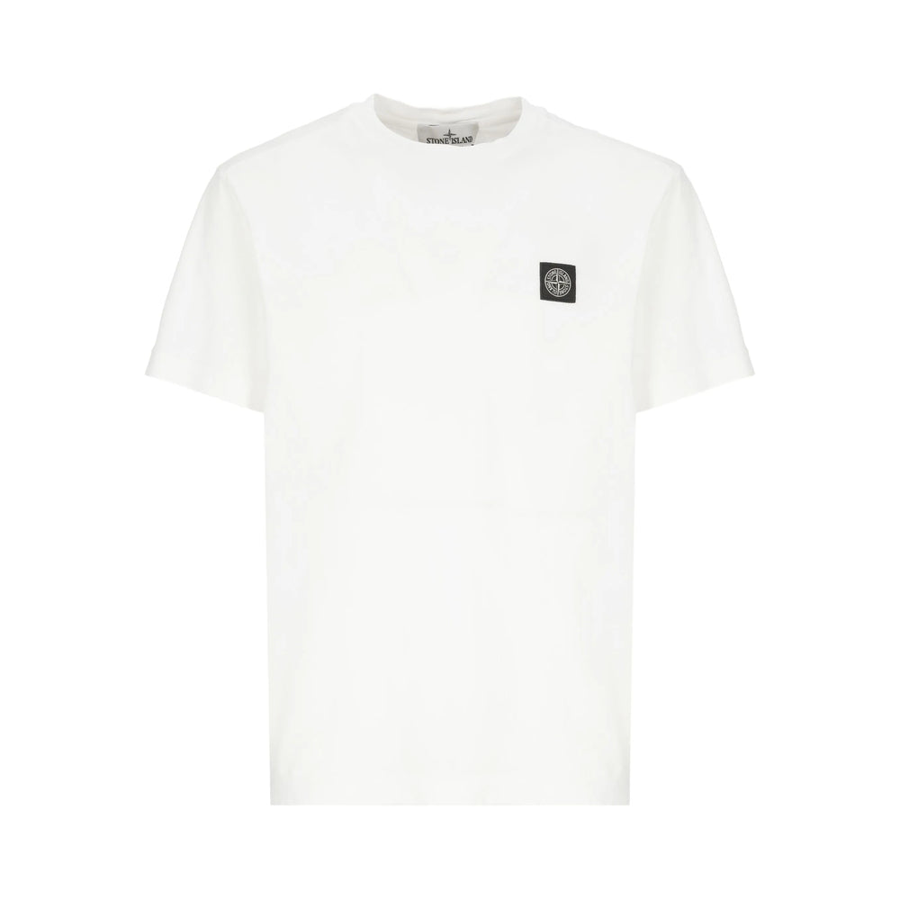Stone Island T Shirts - White | 02af538571f072d450984dd30c50c76402c341c0