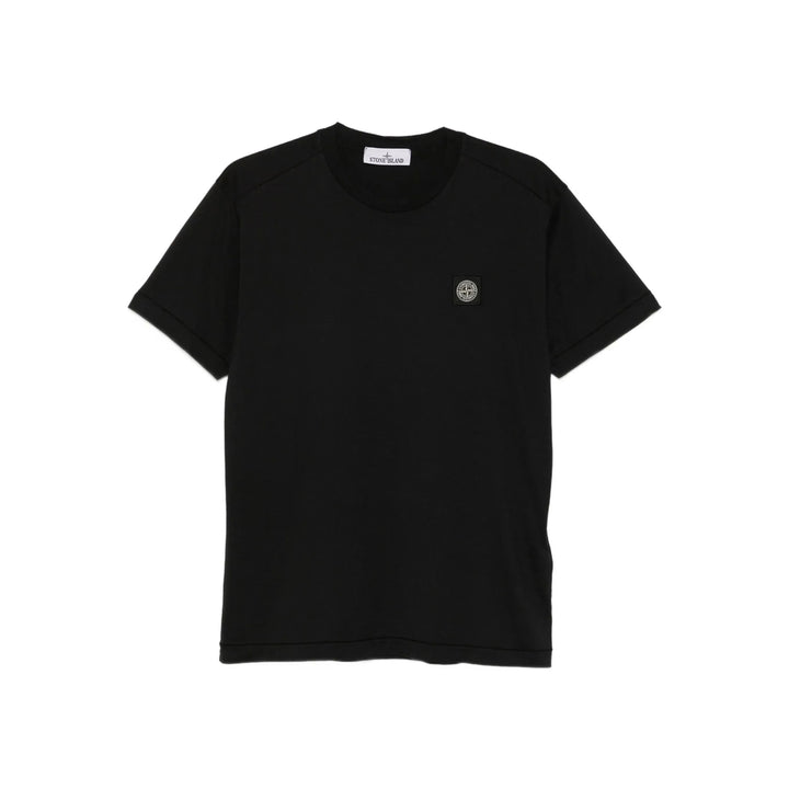 Stone Island T Shirts - Black | 7c270216650122aca528d732f68d65e0a330c800