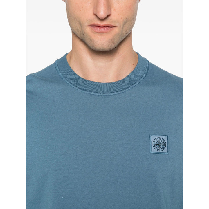 Stone Island T Shirts - Blue | ad0f4b1138e806e4a000bf326f8bacc3e20ec3ef
