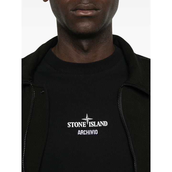 Stone Island T Shirts - Black | 95aa1bb3096f423316c876652b69b8b37bdce54a