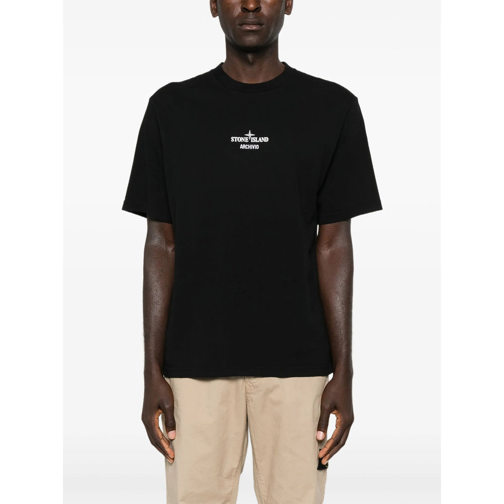 Stone Island T Shirts - Black | 562b1da7a3debb18f1e6e2ef5c6ef50b3bd7c46e
