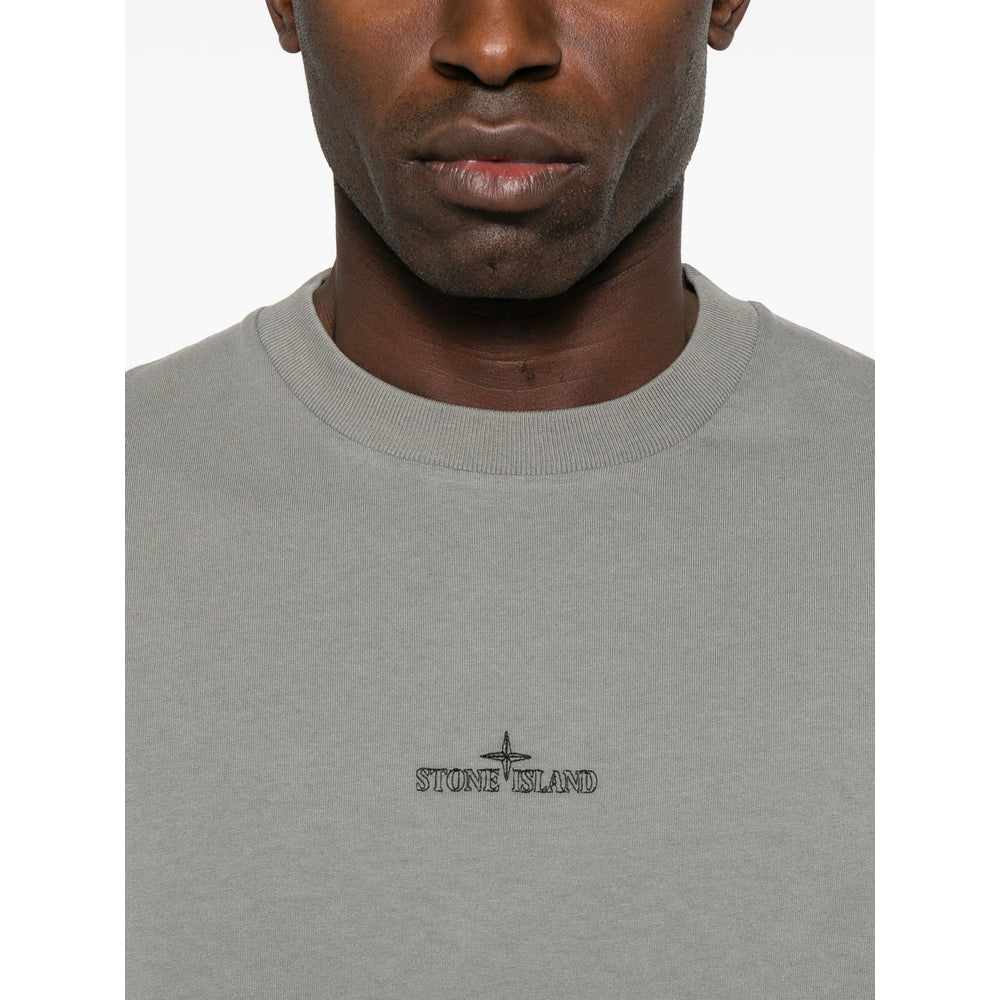 Stone Island T Shirts - Gray | 835bec6b48d67b2bcb9108095b765f12e30c3b34