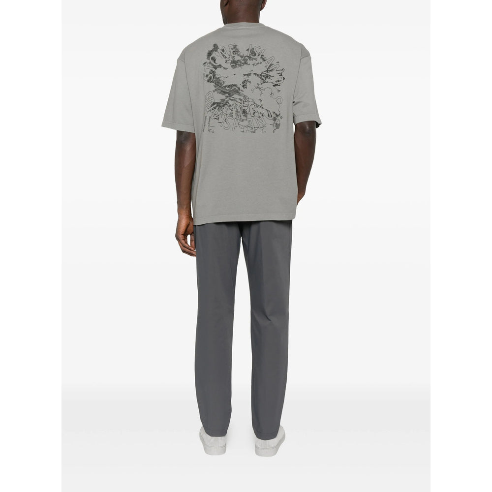 Stone Island T Shirts - Gray | 4ecdedc4793ad452babff3ed945345c40fd9100c