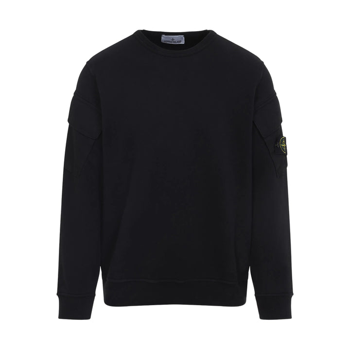 Stone Island Sweatshirts - Black | d33a31392718024ec26f1d28849bed51601799de