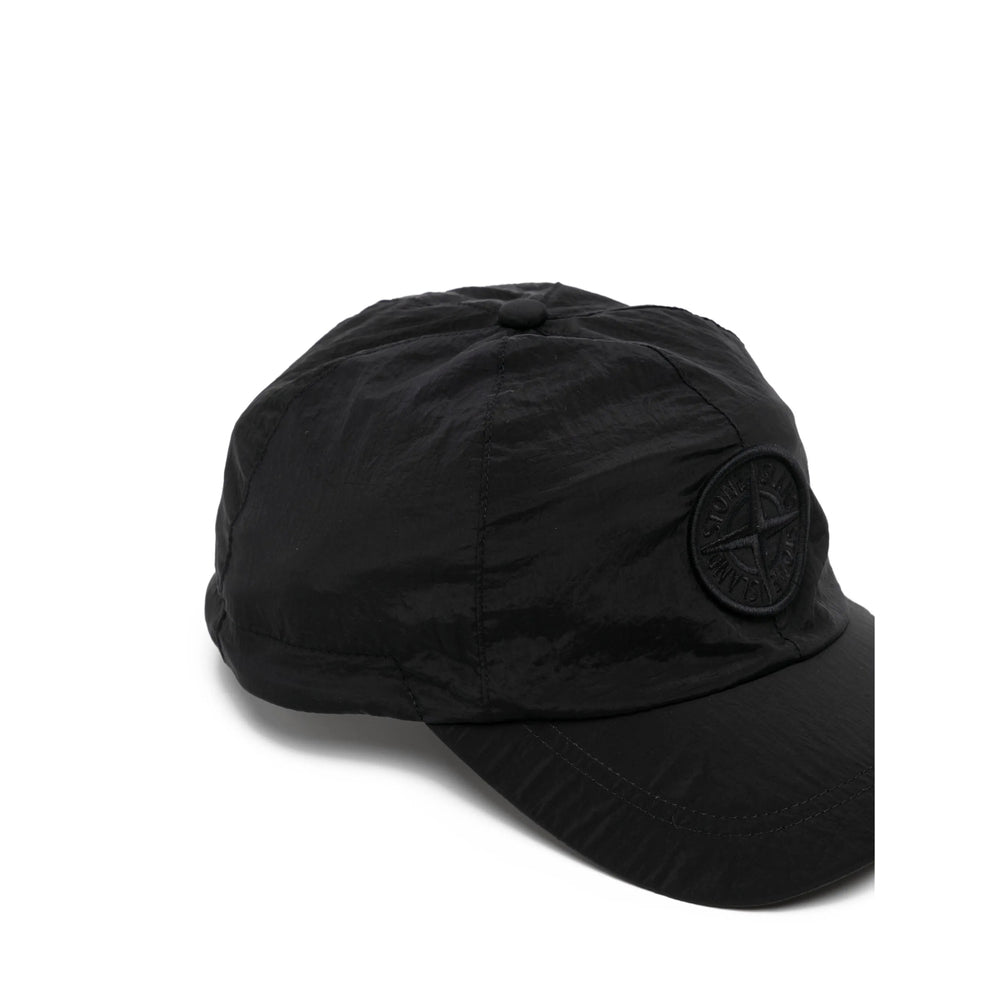 Stone Island Caps - Black | 48c57006b0b32277d4e0ac4d47ff23e6e277efbd