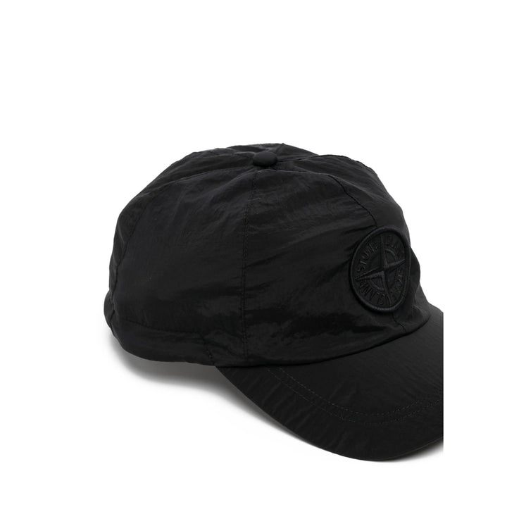 Stone Island Caps - Black | 48c57006b0b32277d4e0ac4d47ff23e6e277efbd