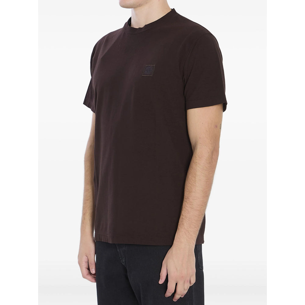 Stone Island T Shirts - Brown | f1d46bdcbc5173c29acbd17eda1cbe2398eb076e