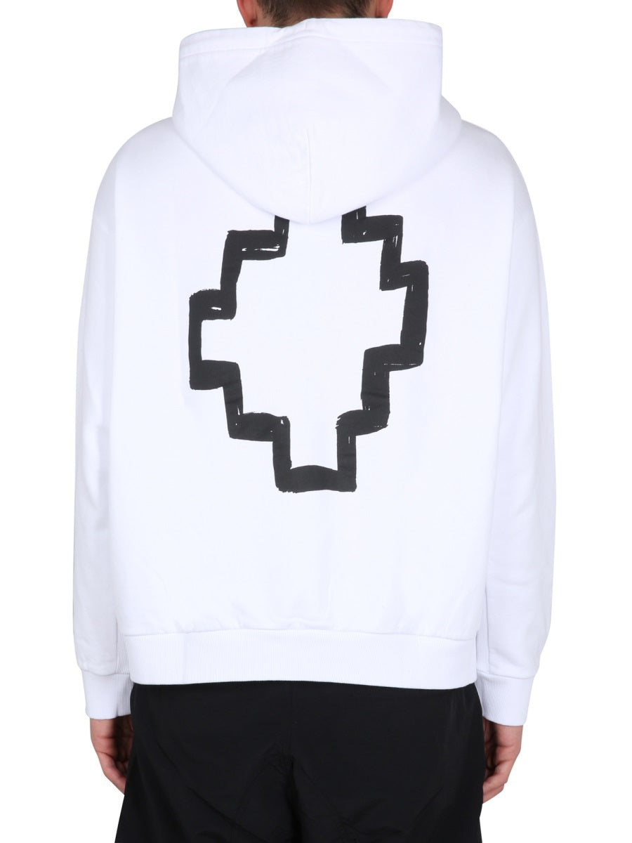 Marcelo Burlon Sweatshirts - White | Wanan Luxury