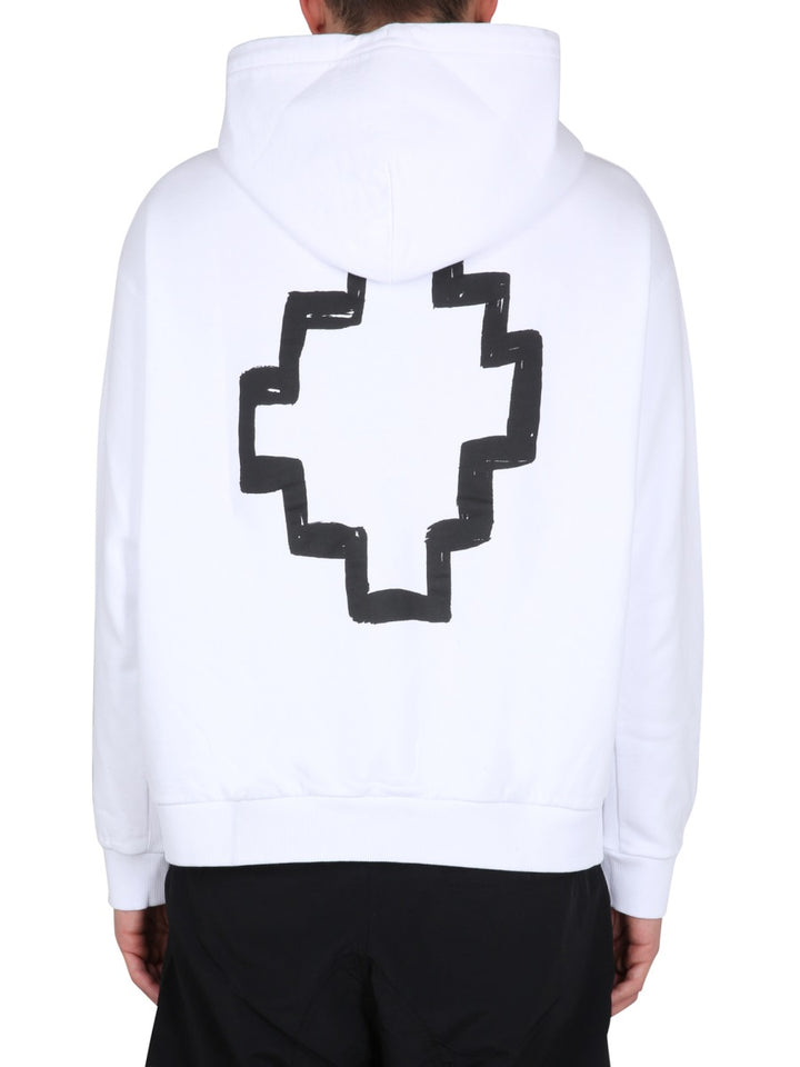 Marcelo Burlon Sweatshirts - White | Wanan Luxury