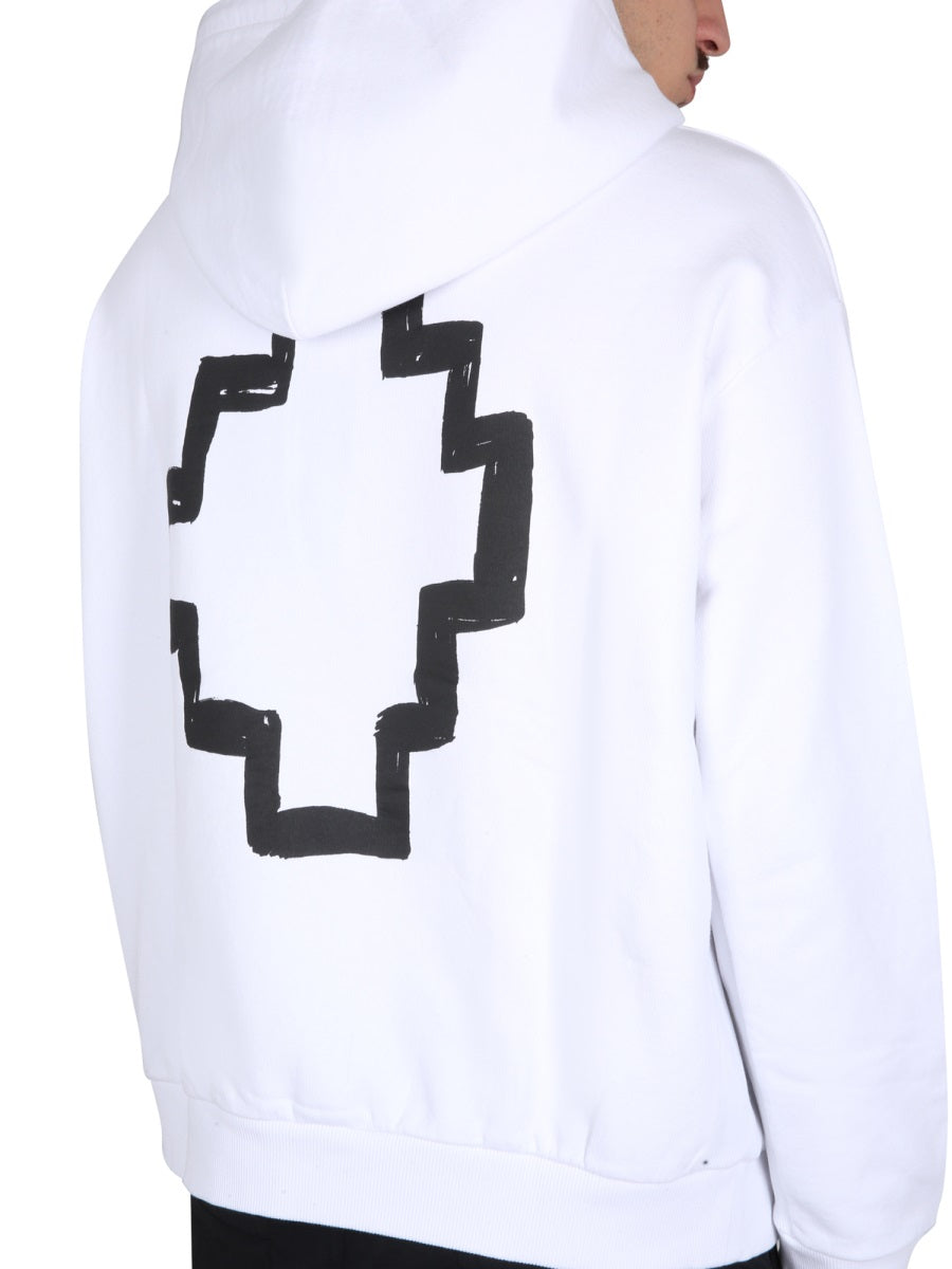 Marcelo Burlon Sweatshirts - White | Wanan Luxury