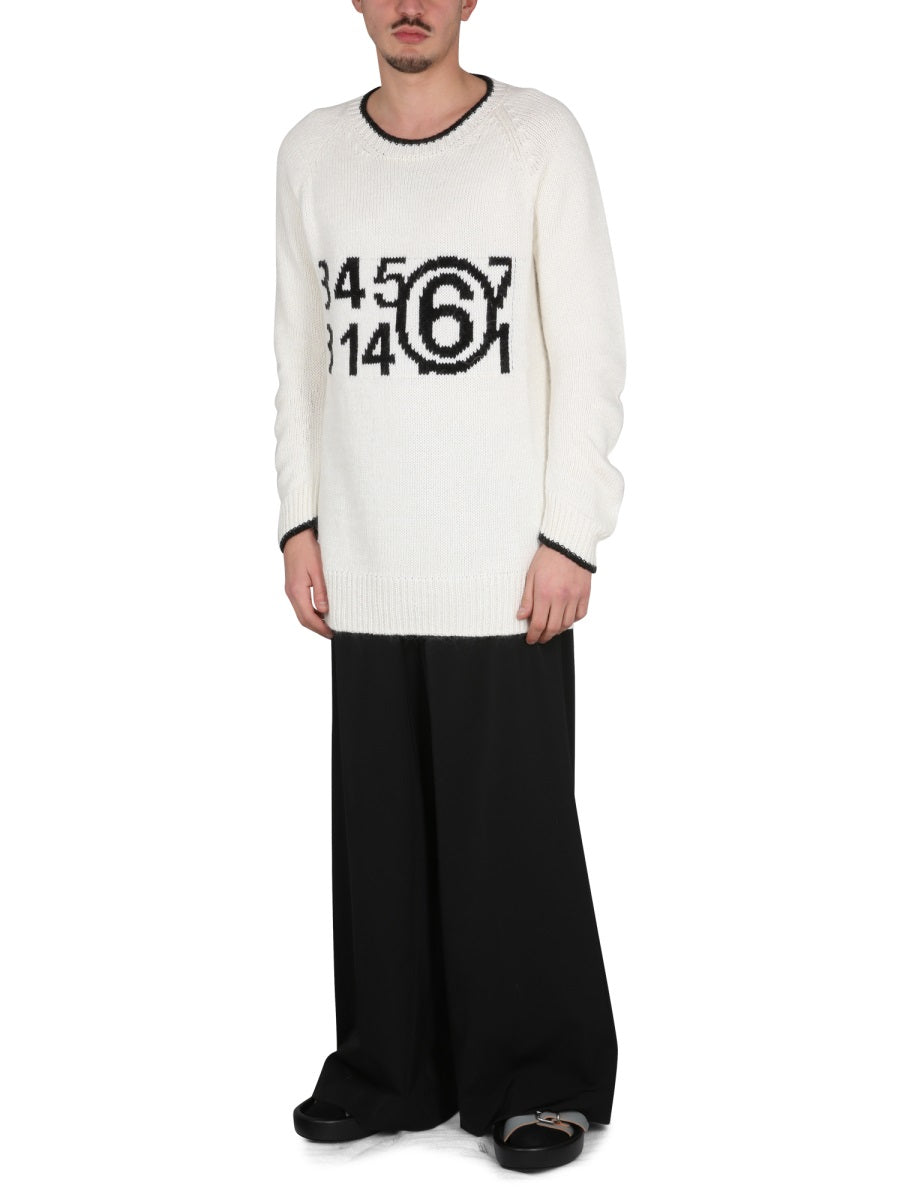 MM6 Maison Margiela Sweaters - White | Wanan Luxury