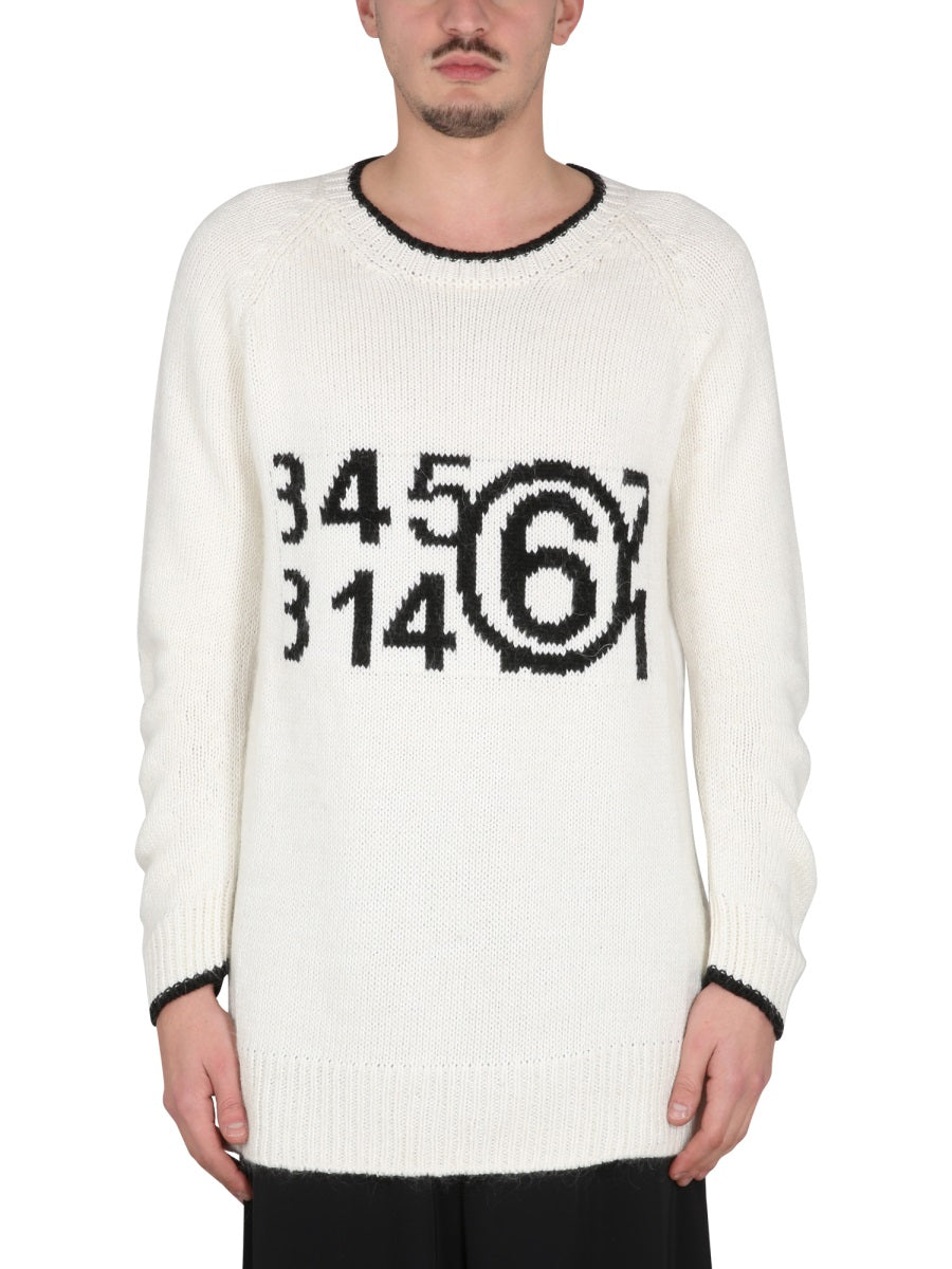 MM6 Maison Margiela Sweaters - White | Wanan Luxury