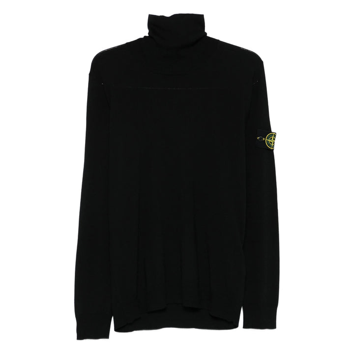 Stone Island Sweaters - Black | 1d38b540cbc490e8e1c31461c466817a5ad1d8b8