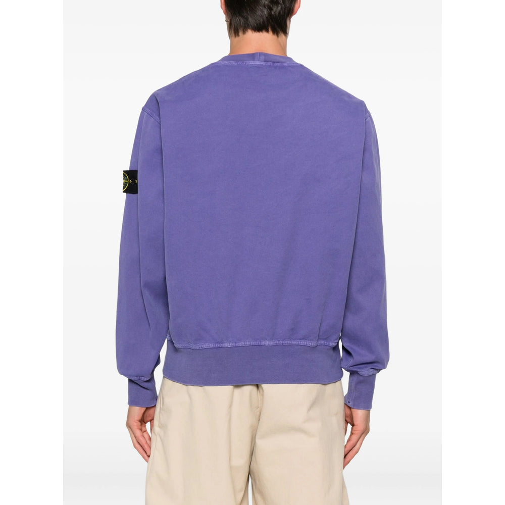Stone Island Sweatshirts - Purple | cac686ca0a8646b1f5745534201a06fc003651a3