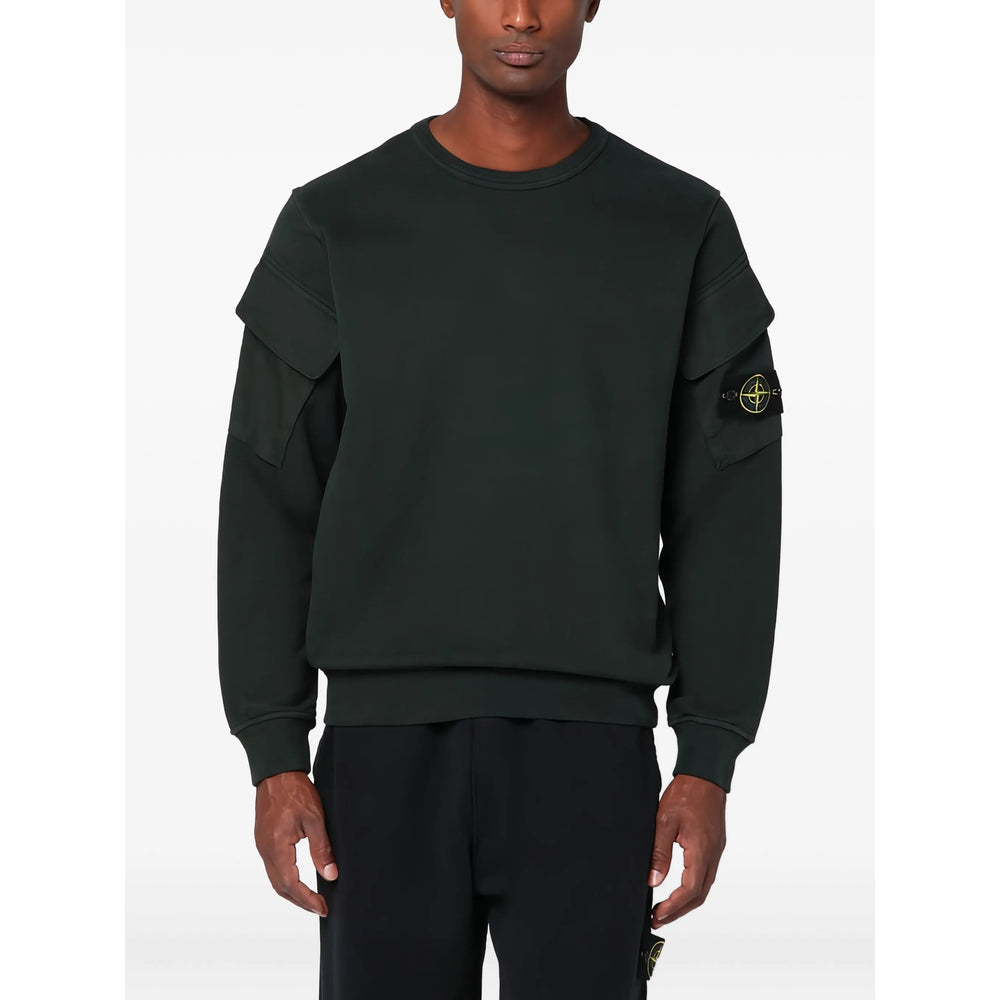 Stone Island Sweatshirts - Black | 050b012788faad20f7c5e49aa66b720ac27b87da