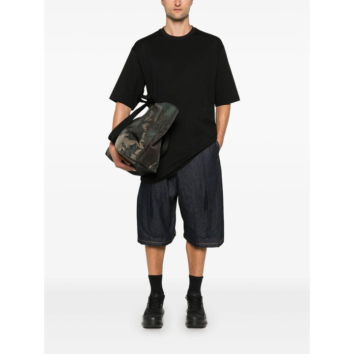 Y-3 T Shirts - Black | 4828f69c60ceff229cc09e012e189c257a219bc1