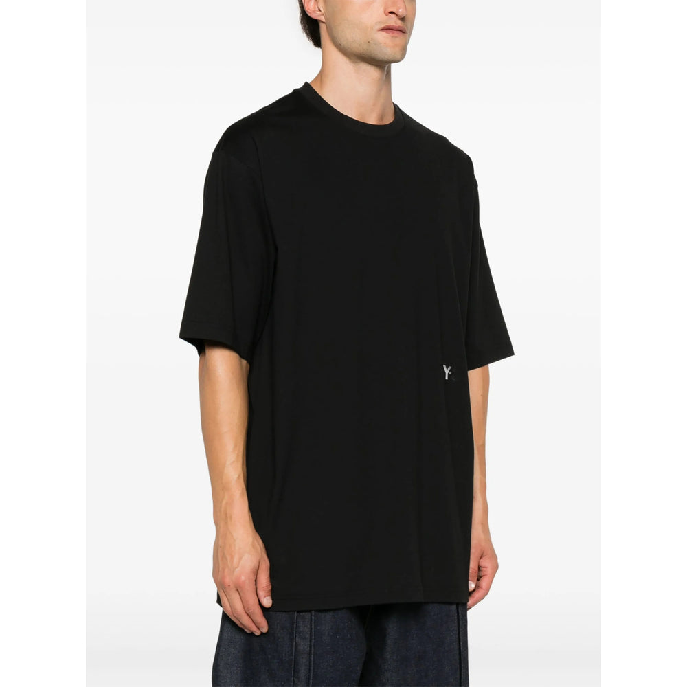 Y-3 T Shirts - Black | 10baebeb20cf23db02250732aa47e7942a362e46
