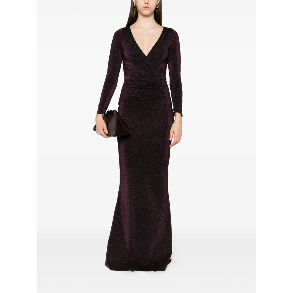 Chiara Boni Dresses - Purple/Black | afa7150a17208f373ef2b16db5e8e8ad8fe3a1c8