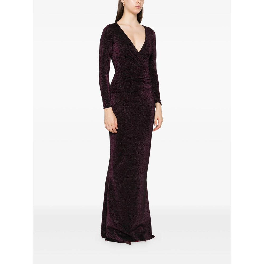 Chiara Boni Dresses - Purple/Black | 91707019f8bdaaebaf0678d4c56d46a52d30cf6c