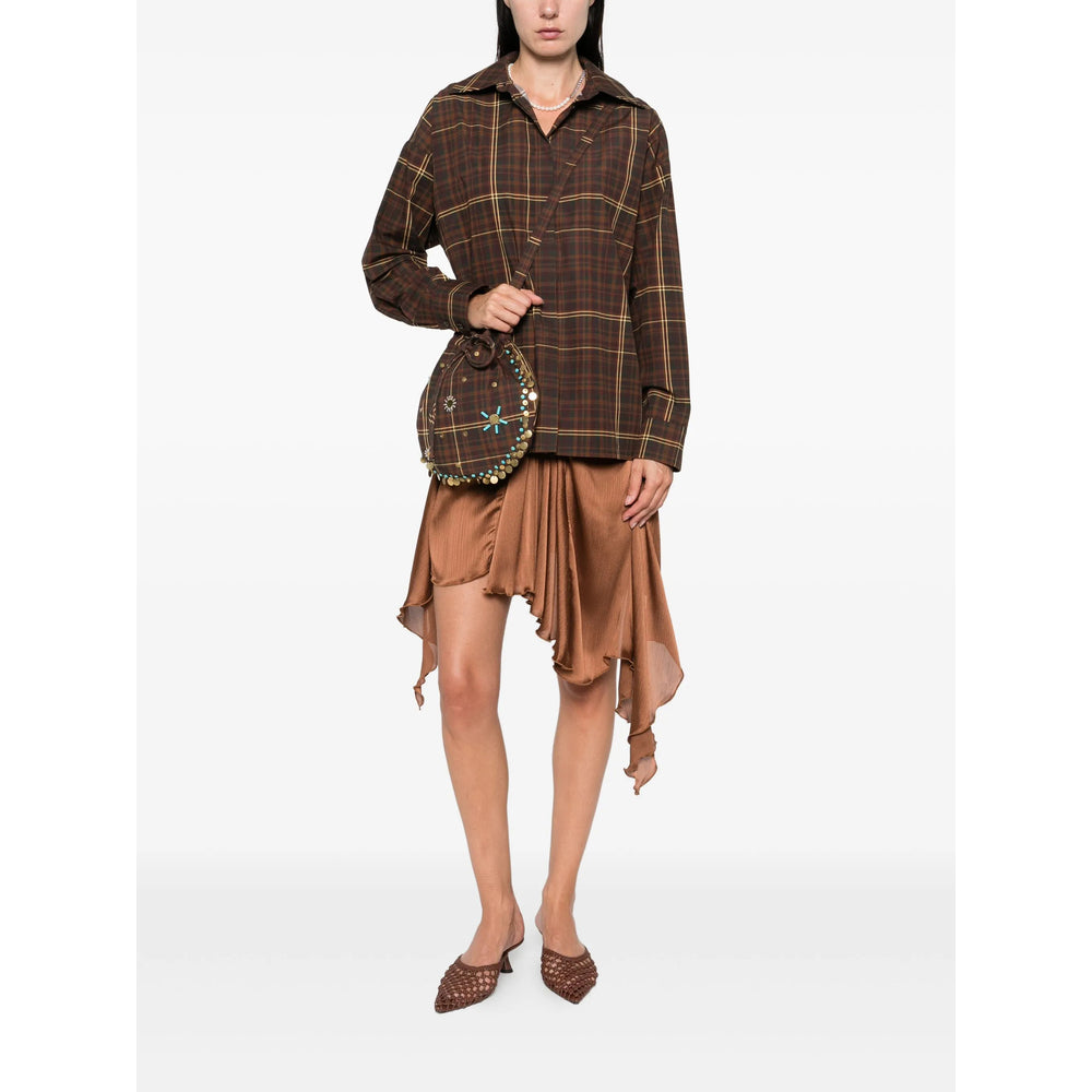 Siedres Shirts - Brown, Green | 55ba3465da4559e7aae0670f76994714cffe3e5b