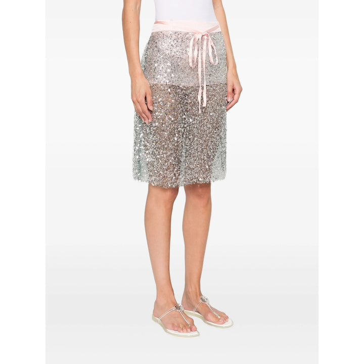 Siedres Skirts - Green, Pink | 26d0b69f64213a9a38411bb492f219e760a9e24c