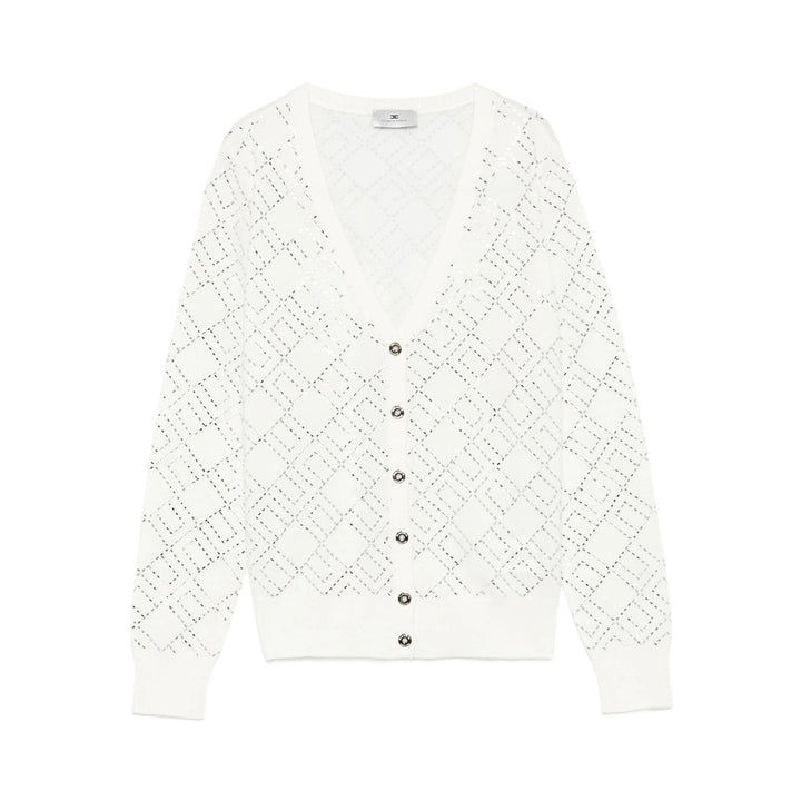 Elisabetta Franchi Sweaters - Neutral | f974fff5dc18815de21d6ee02c59bc2bcd097266