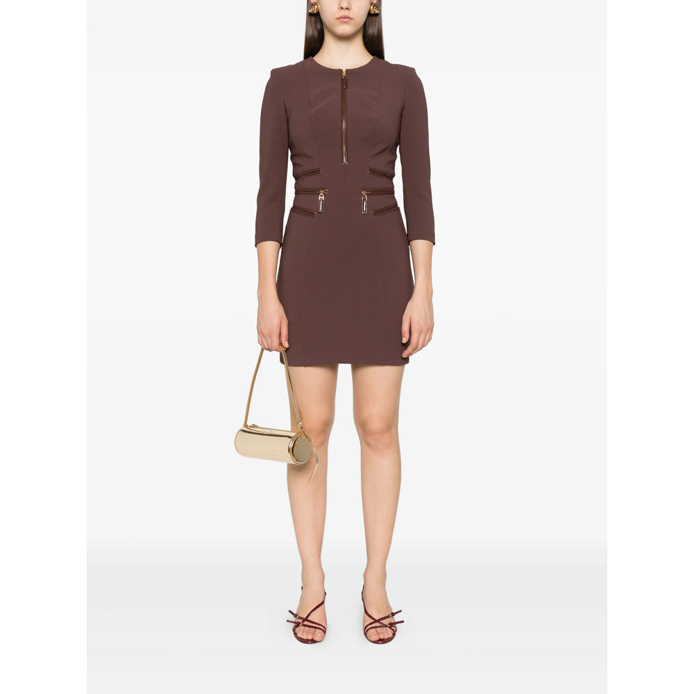Elisabetta Franchi Dresses - Brown | 6e739c74f9ce8b361d5ba7d89a07b85c74debb80