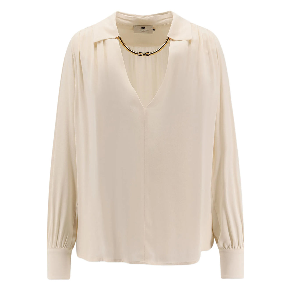 Elisabetta Franchi Shirts - White | 7def8b70603ccbe12b6e9bed2e7c3b2e81309991