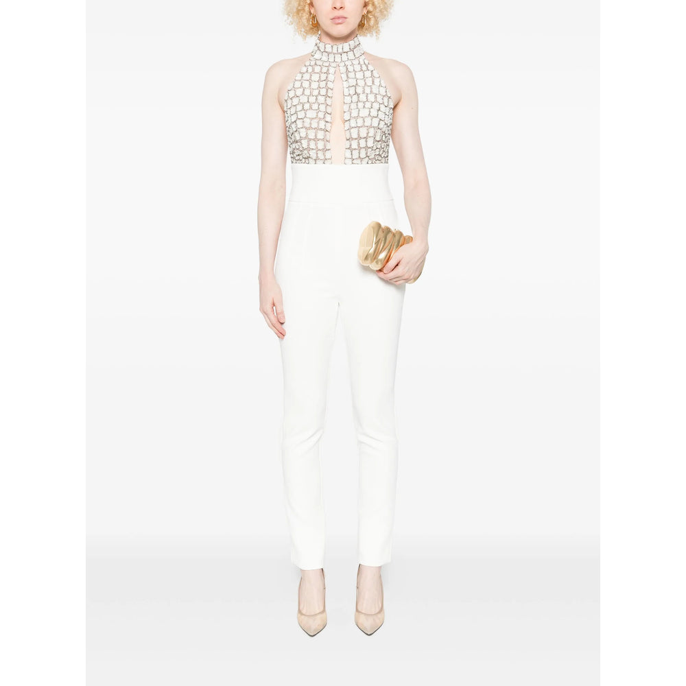 Elisabetta Franchi Jumpsuits - White | 15cb35b2d1585a2a7fd81c145a4f85a46fbe5a0b
