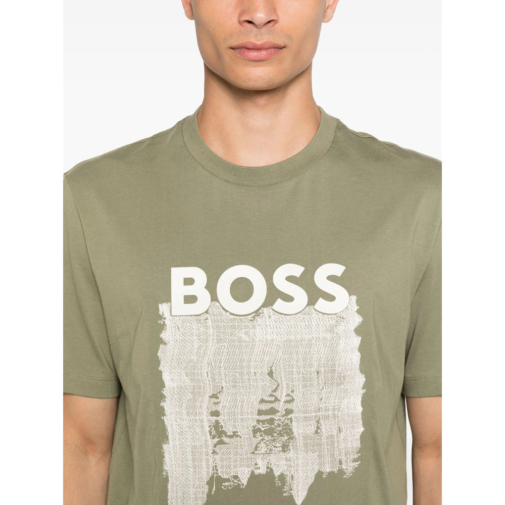 Boss T Shirts - Green | 43120aade80867786f3137771fe24f158f715c0a