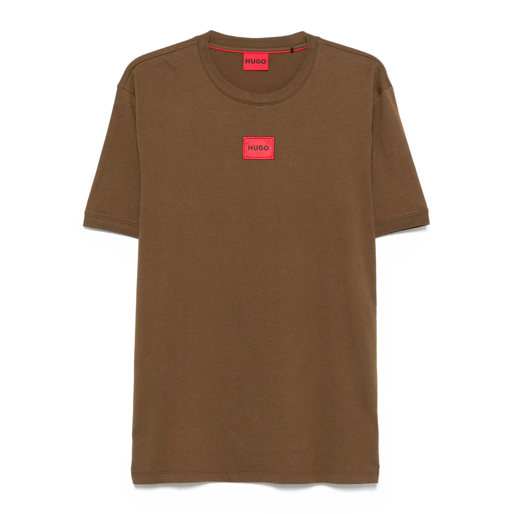 Hugo T Shirts - Brown | f0d3aa319a0fe68f0ae695957a6024a694f4c432