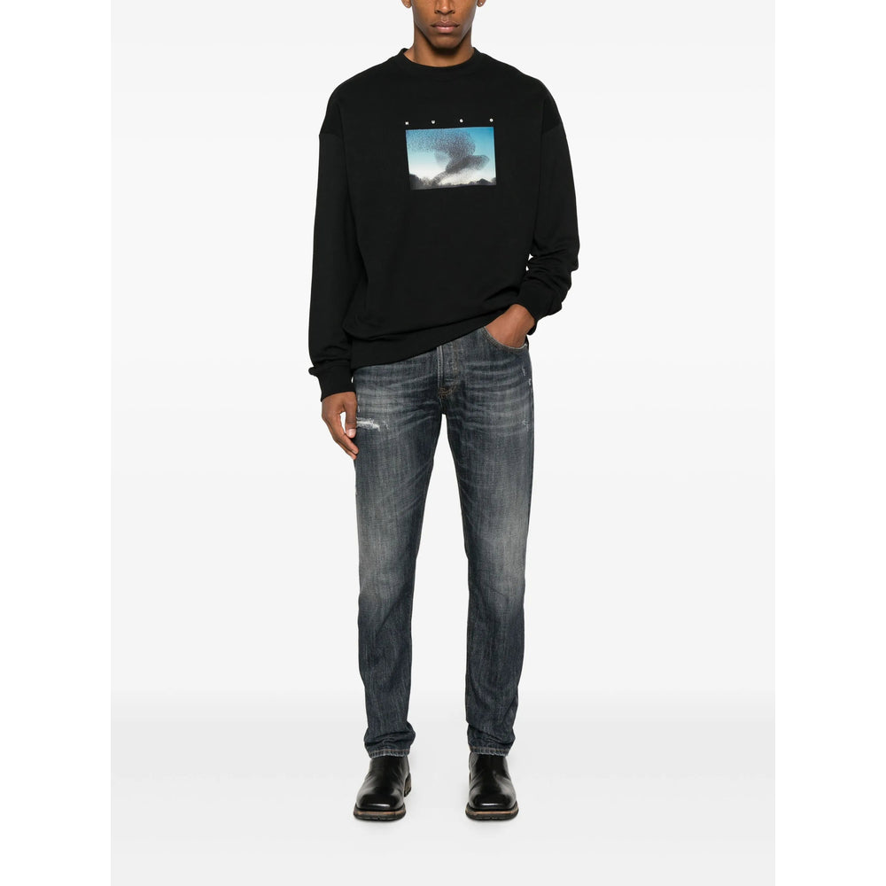 Hugo Sweatshirts - Black | 869df957aad6acf1561da17f2fa5236fa2f86a92