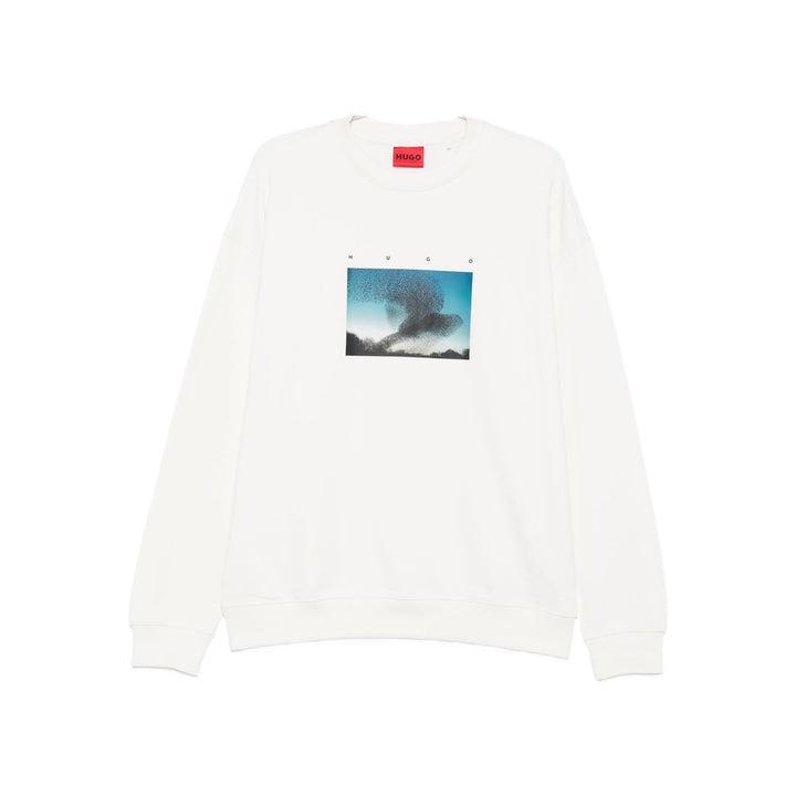 Hugo Sweatshirts - White | 51edab88036cd6a6636c99649fdf17e895a92a01
