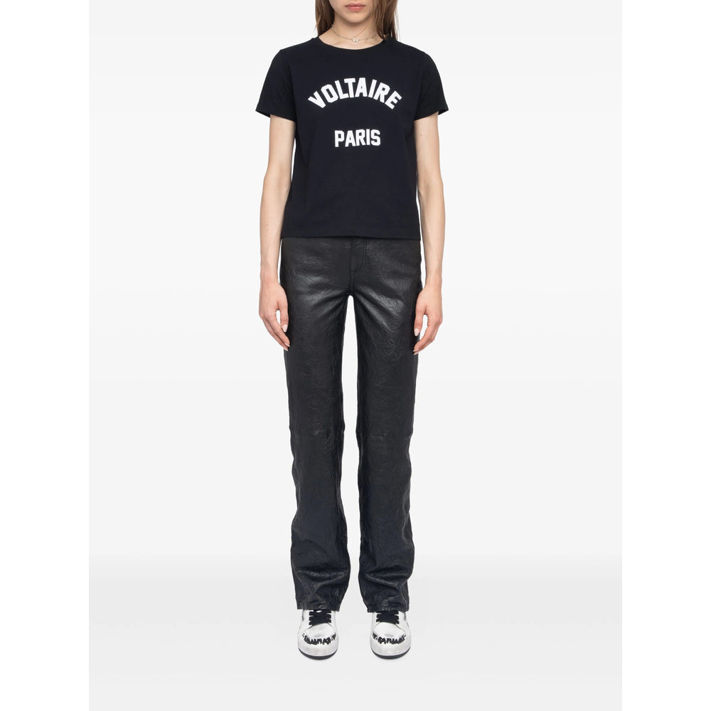 Zadig & Voltaire T Shirts - Black | 74c8c89f472f60d2f292927584dabf378742b393