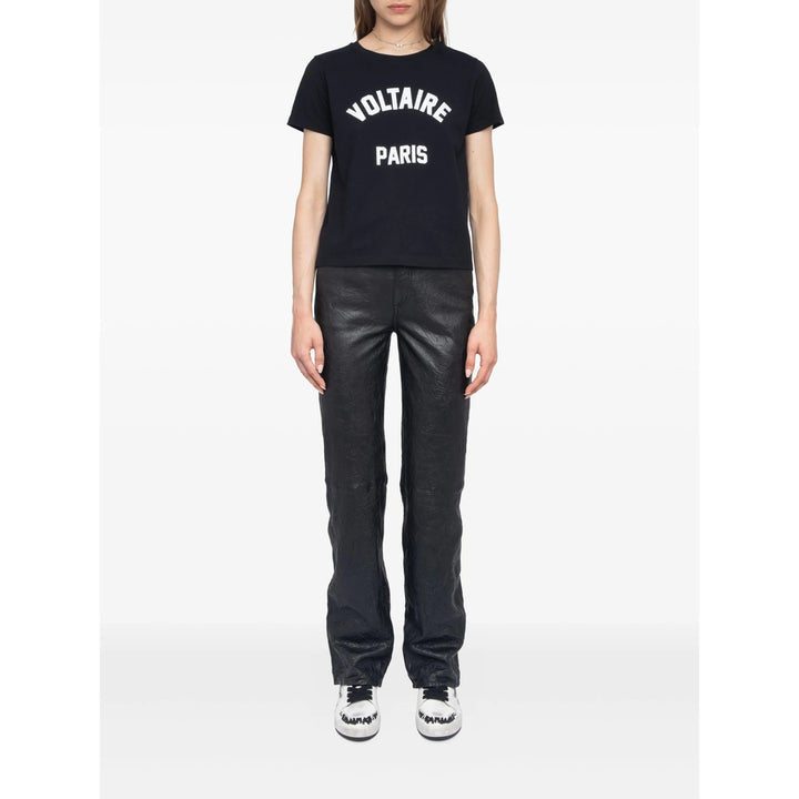 Zadig & Voltaire T Shirts - Black | 74c8c89f472f60d2f292927584dabf378742b393