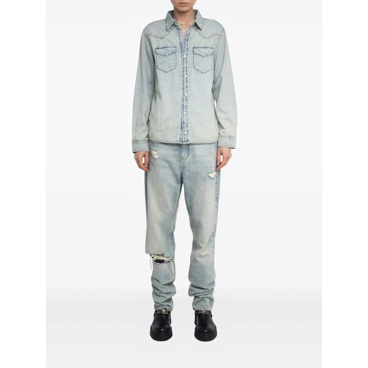 Zadig & Voltaire Shirts - Blue | deda84edde17219bf38bb44889a19a695a4561e8