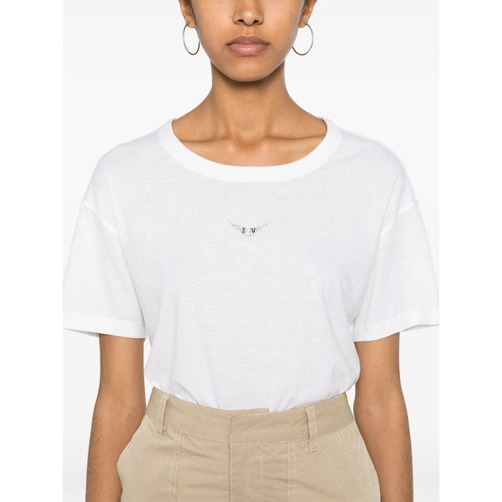 Zadig & Voltaire T Shirts - White | 906dcd5ceabf80fd675b397cf8fb375df751015a
