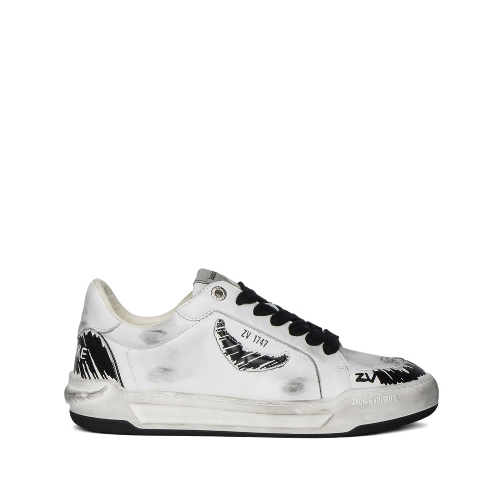 Zadig & Voltaire Sneakers - White, Black | c88239de120f0432a3581d26dae8f3118ae42db0
