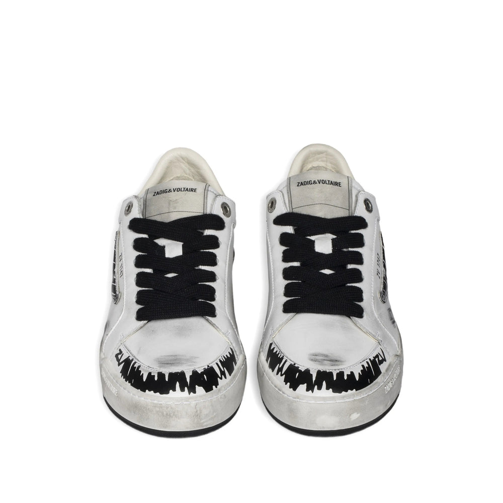Zadig & Voltaire Sneakers - White, Black | 1f37205f6574e7aadf9eef41ccd8bab82a3c3b81