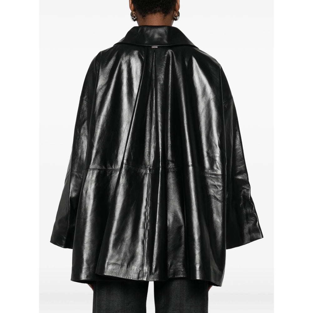 Cassell Leather Outerwears - Black | d373ccafcabc2aa76baf7691f6352a4c8026efc0
