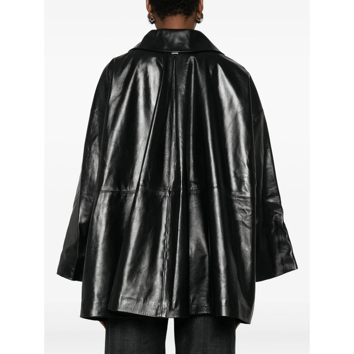 Cassell Leather Outerwears - Black | d373ccafcabc2aa76baf7691f6352a4c8026efc0