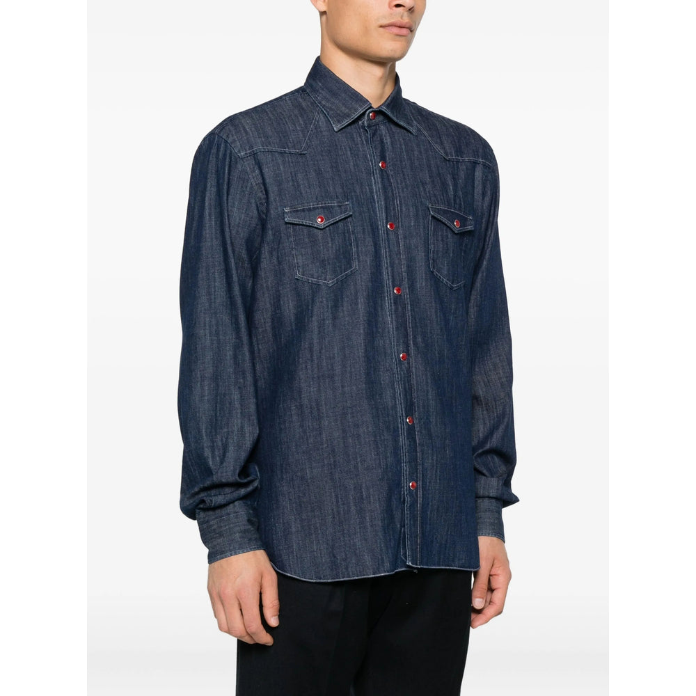 Barba Napoli Shirts - Blue | 85c33f105d8131d1e972c51aa06a0721ca4305c4